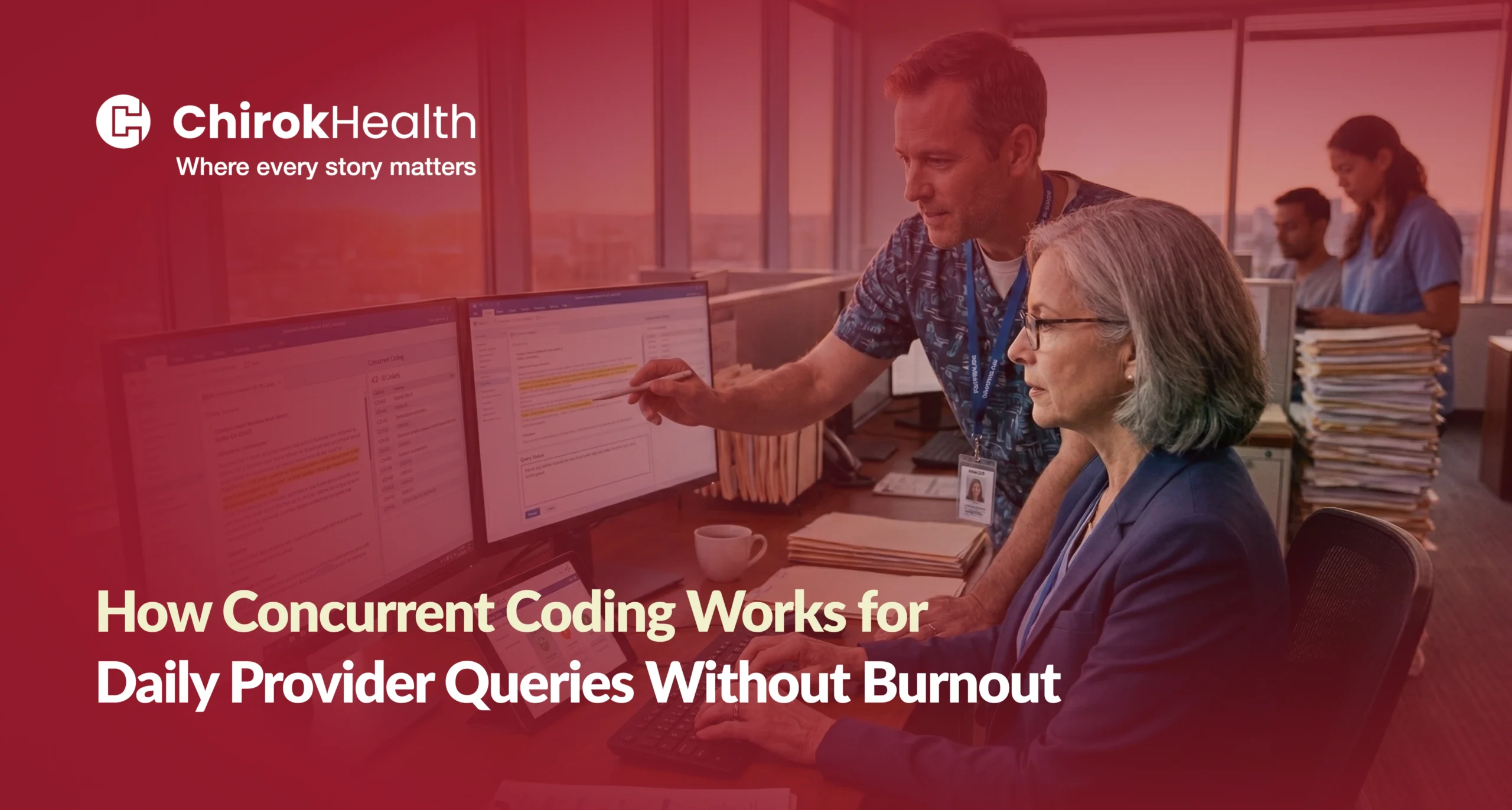 Concurrent Coding Works for Daily Provider