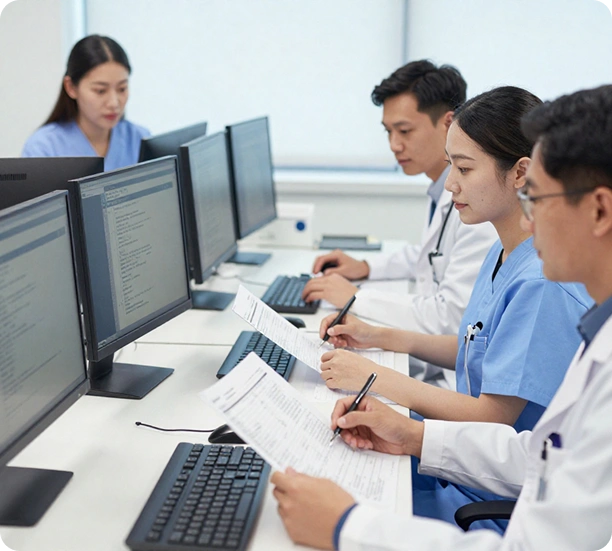 Consistent ancillary coding accuracy