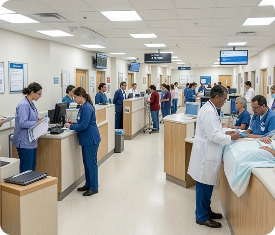 healthcare revenue workflow