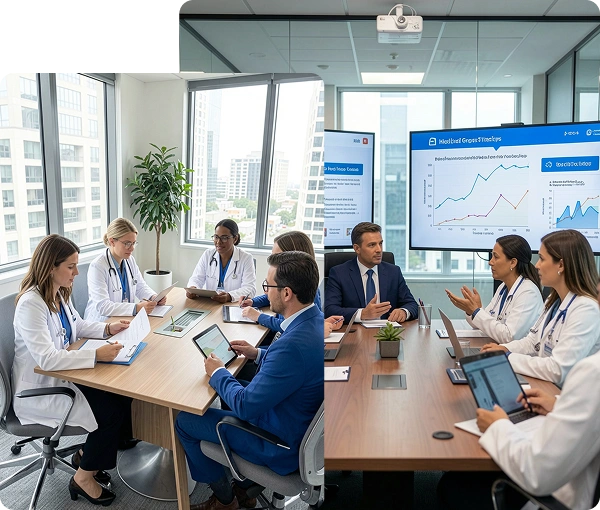 Medical group performance optimization