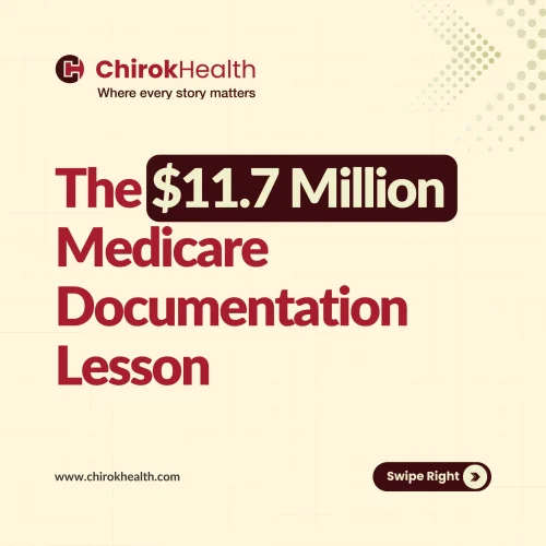 11.7 million medicare documentation lesson