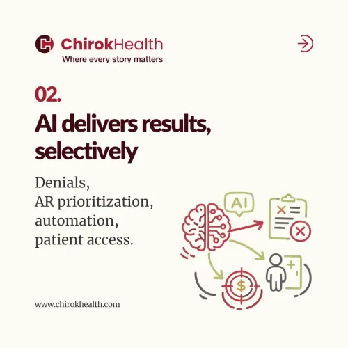 AI delivers results, selectively