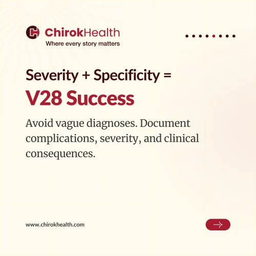 Severity and Specificity is V28 Success