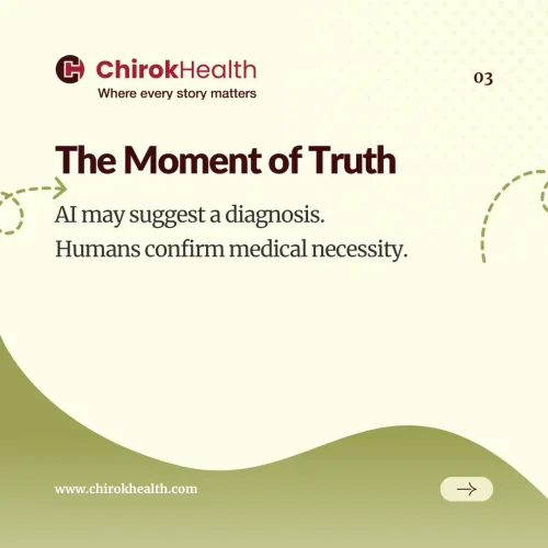 AI diagnosis human validation