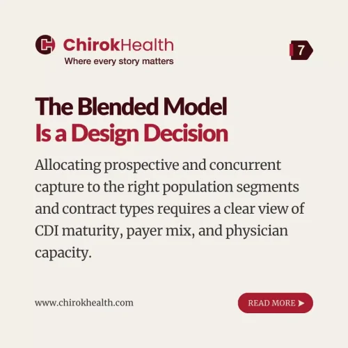 Blended model design