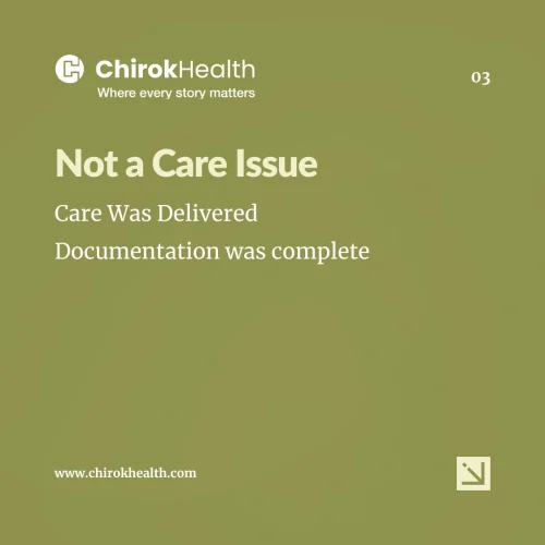 Care documented