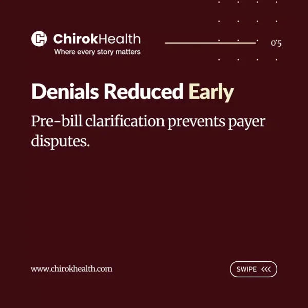 Early denial prevention