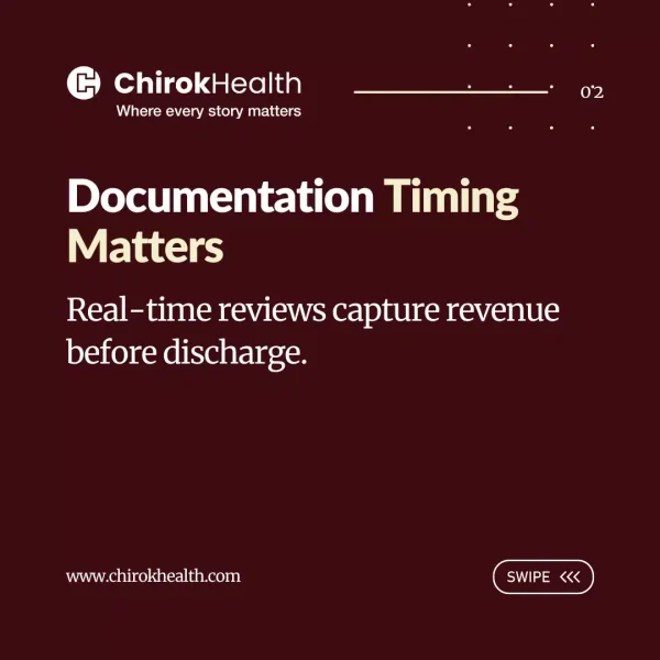 Documentation timing impact