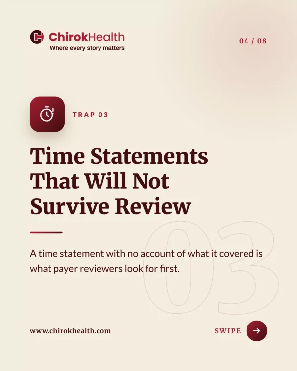 E/M Time Statements