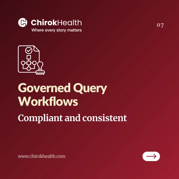 Governed compliant query workflows