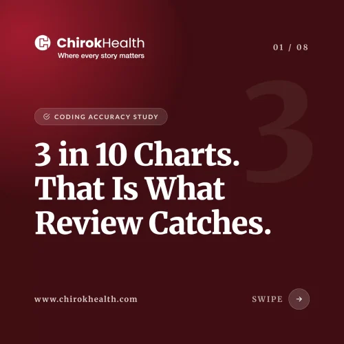 Medical coding chart review