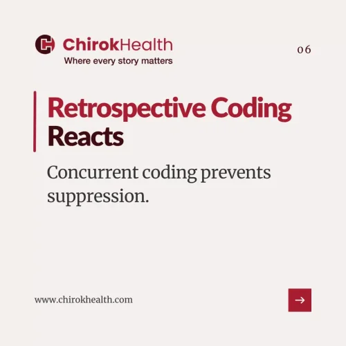 Concurrent versus retrospective coding