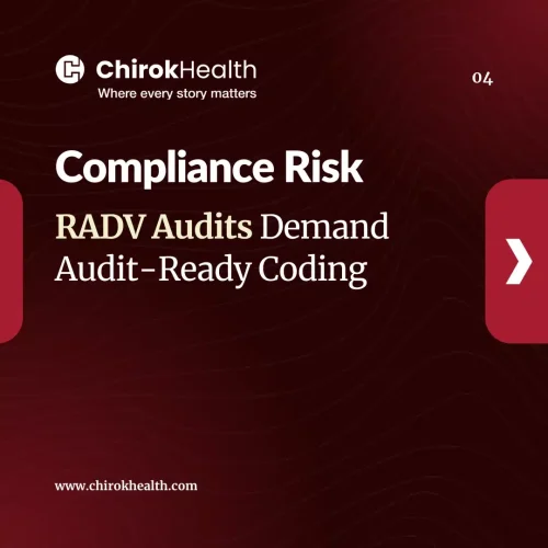RADV Audits Require Audit Ready Coding