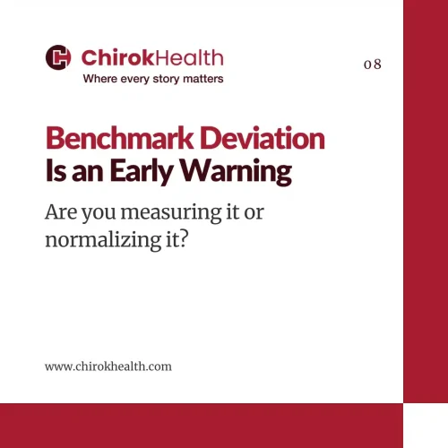 Benchmark deviation early warning