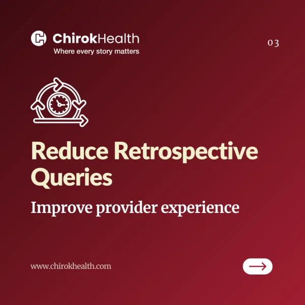 Reduce retrospective query cycles
