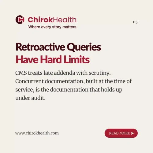 Limits of retrospective queries