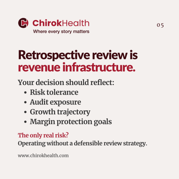 Retrospective Review Decision